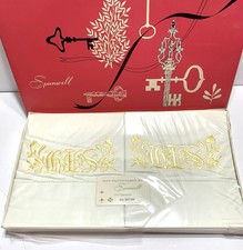 Spunwell Package ERROR Pillow Cases Embroidered HIS & HIS RARE Gay Interest New picture