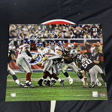 Eli Manning New York Giants Throw Signed 16X20 Picture Fanatics picture