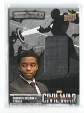 Captain America Civil War 2016 Marvel Relic BB-TC Chadwick Boseman as T'Challa picture