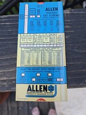 Vintage Allen Manufacturing Screw Slide Rule 1955 picture