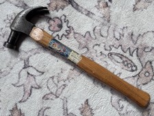 Vintage Vaughan SuperSteel No. 12 13 Oz Bell Face Curved Claw Hammer USA 1940s picture