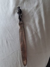 Vintage  900 Silver Cross Letter Opener 5