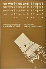 🗞️ 1970s Field Museum Poster - Archaeology & Ecology 2x3 Print 💎 picture