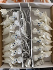 Vintage Pillsbury Doughboy Poppin Fresh 12 Party Lights NIB picture