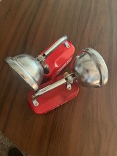 Vintage Teledyne Big Beam Model 166 Red Flashlight Lantern Handlamp picture