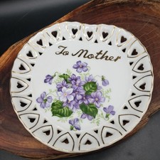 Vintage Lefton To Mother Plate 6