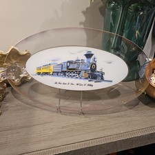 The 1st Santa Fe Train The Cyrus K. Holliday Collectors Plate Train Collectibles picture