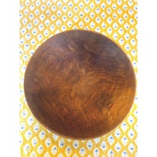 Vintage Paul A Eshelman Hand Turned Wood Bowl Rohrerstown PA Signed 12.5 Inch picture