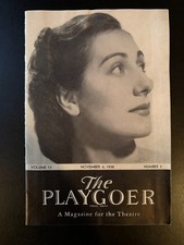1938 Theatre Magazine: The Playgoer Volume 13 Number 5 November 6 -  Ephemera picture