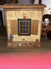 Vintage St Augustine, Florida Coquina Miniature Building Diorama Original Label picture
