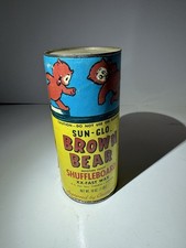 Vintage Sun-Glo Brown Bear Shuffleboard xx-fast wax picture