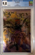 DC x AEW #1 Foil Edition 2026 DC Comics CGC 9.8 picture