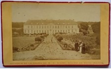Original Business Card c1870 - FRANCE Trappe Abbey Igny Reims Arcis Ponsart picture