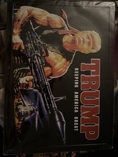 Trump Keeping America Great , 12x17 Metal Sign picture