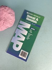 Rand McNally Hawaii & Honolulu State Map Fold out Map picture