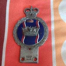 vintage royal navy club car badge - JR Gaunt picture