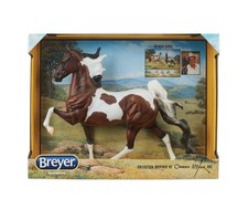 BREYER TRADITIONAL MODEL HORSE PINTO IDEAL SERIES DARK BAY PINTO SADDLEBRED NEW picture