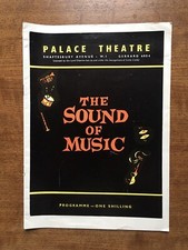 Vintage 1962 The Sound Of Music Programme Palace Theatre Sonia Rees London picture