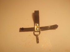 Original East German Leather Bayonet Frog with Hanger For 7.62x39 bayonet C342 picture