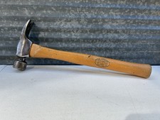 Vintage Hart The Decker 21 Framing Claw Hammer USA Original Handle 15 3/4 Long picture