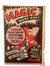 Vintage 1930s Magic Made Easy 279 Amazing Parlor Pocket & Stage Tricks Paperback picture