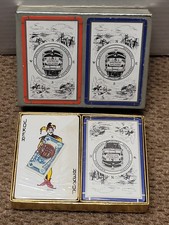 Vtg AAR Railroad Double Deck Playing Cards Arrco Sealed Tax Stamp  picture