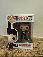 Funko Pop Movies: Scarface - Tony Montana #86 - Vaulted (2015) Authentic picture