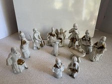 Rare Antique German Porcelain Orchestra  11-Piece  Set.Incised Marks Flawless) picture