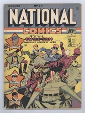 National Comics #24 GD 2.0 RESTORED 1942 picture