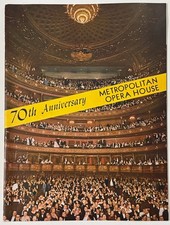 NEW YORK CITY METROPOLITAN OPERA CO THE MET 70TH ANNIVERSARY 1883-1953 NM picture