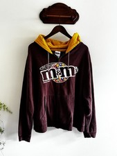 Y2K Vintage M&Ms Chocolate Candy Zipup Goodie Men’s Large picture