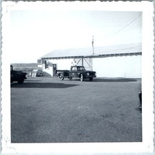 c1960s Dodge Pickup Truck Stepside Utiline Champion Tire Repair Garage Photo Vtg picture