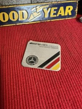 MERCEDES-BENZ AMG Car Badge - Mercedes Benz AMG Car Dashboard Plaque Badge - VGC picture