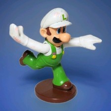 2018 McDonald's Happy Meal Super Mario Bros Luigi Fireball Tosser Toy #7 picture