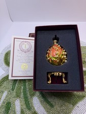 READ Joan Rivers Jeweled Egg Lily Of The Valley Stand Box Pink Enamel picture