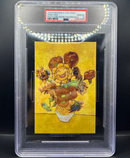 Pokémon Center 2023 Pokémon x Van Gogh Sunflora Postcard PSA 10 picture