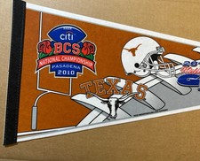 2010 University of Texas Longhorns BCS National Championship Football Pennant picture