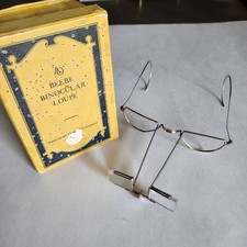 Vtg BEEBE BINOCULAR LOUPE in original box American Optical antique old AO picture