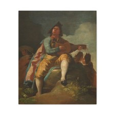 Goya y Lucientes, Francisco de - Majo with a Guitar - Canvas Wall Art picture