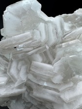 6916 White and Shiny Clear Sandwich Calcite with Fiery Orange UV 1.2kg FuJian picture