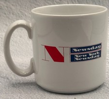 Vintage Newsday New York Newsday Employee Coffee Mug Newspaper Collectible picture