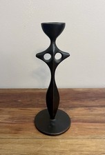 Vintage Chris Collicott Cast Metal Candle Holder GREAT picture