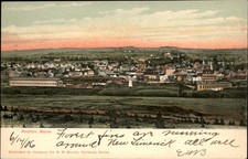 Houlton Maine ME Town panorama G. W. Morris c1900s-10s Vintage Postcard picture