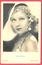 LILIAN HARVEY # 7140/1 VINTAGE PHOTO PC. PUBLISHER GERMANY 6343 picture