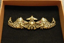 NUMBERED USS HELENA SSN-725 BRASS 