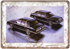 1983 Chrysler New Yorker Vintage Auto Ad Retro Look Metal Sign AM5541 picture