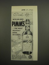 1961 Pimm's Cup No. 1 Advertisement - Cool off with an Iced Pimm's picture