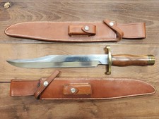 Vintage 1980s Randall Model 12-13 Raymond Thorp Bowie Knife + R&L Hand Sheaths picture