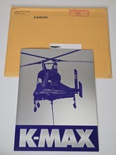 1998 Kaman K-MAX Helicopter Brochure Press Kit Letter Jeff Evans Archive picture