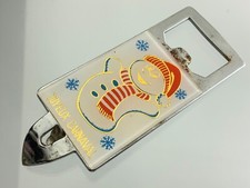 Bonhomme Joyeux Carnival Bottle Opener Snow Winter Holiday Z938 picture
